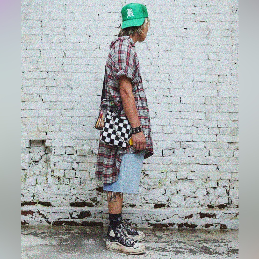 R13 Plaid Oversized Boxy Shirt. Size large. Brand new with tags.  $495